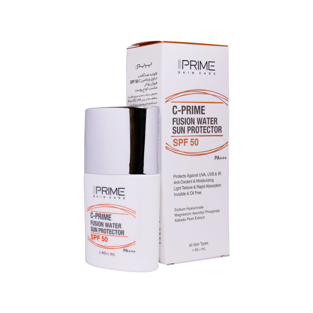 فلوئید ضد آفتاب SPF50 فیوژن واتر پریم