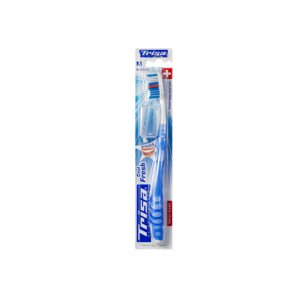 Trisa Cool & Fresh Medium Toothbrush