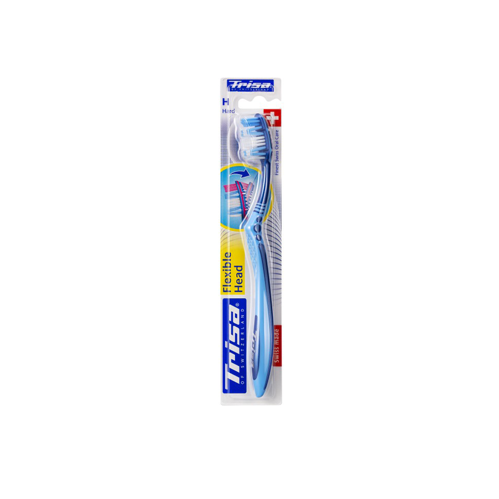Trisa Flexible Head Hard Toothbrush