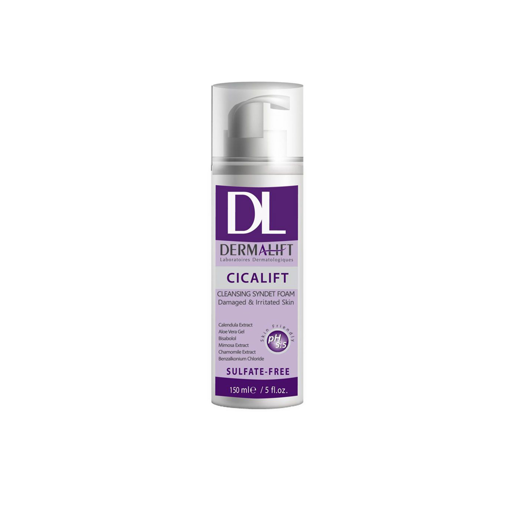 Cicalift-Damaged-&-Irritated-Skin-Cleansing-Syndet-foam-DERMALIFT