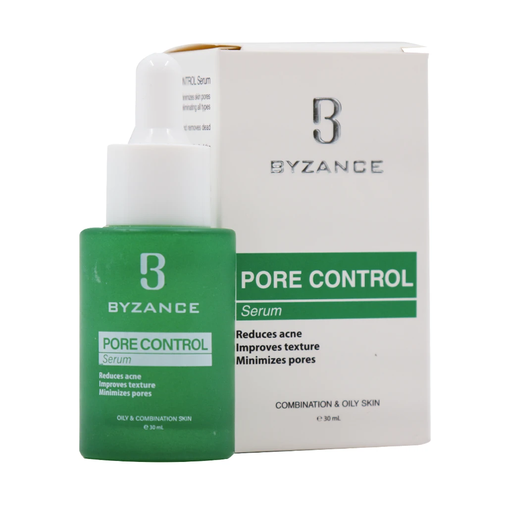 سرم کنترل کننده منافذ پوست بیزانس مخصوص پوستهای مختلط و چرب 30 میلیلیتر