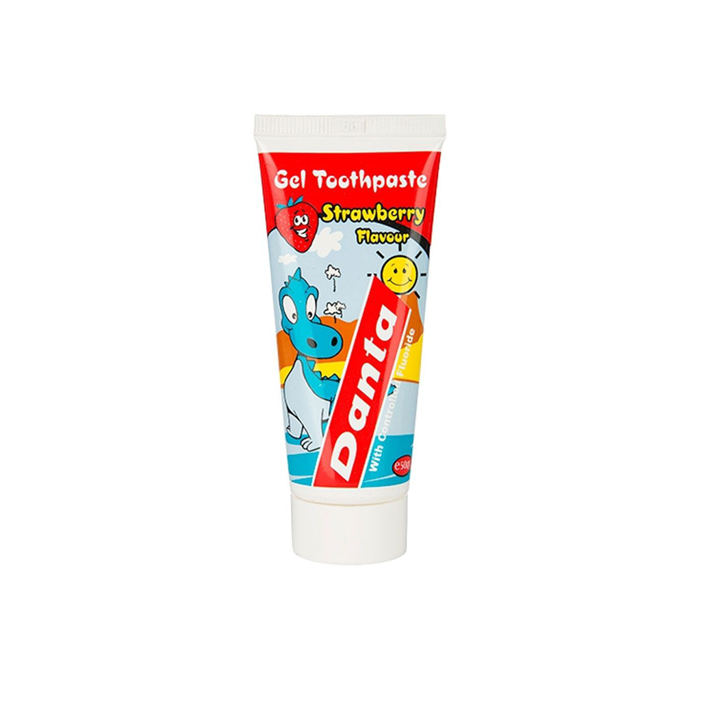 Gel toothpaste strawberry flavour Danta