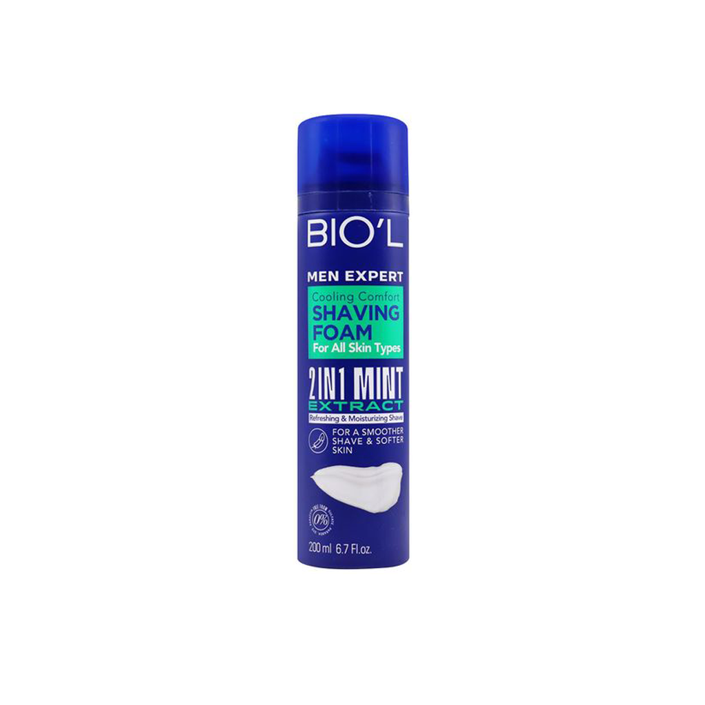 Shaving-Foam-With-Mint-Extract-200ml-BIOL