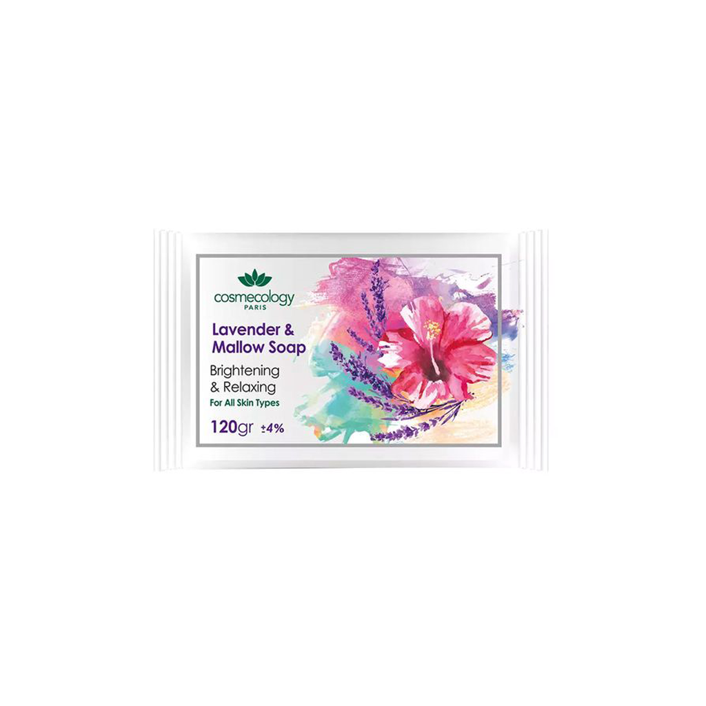 Lavender-&-Mallow-Soap-120gr-COSMECOLOGY
