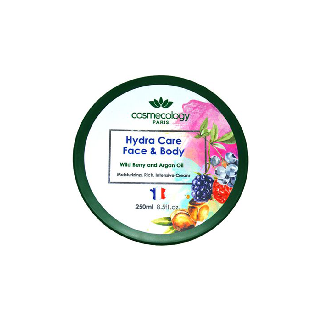 Hydra-Care-Face-&-Body-Wild-Berries-and-Argan-250ml-COSMECOLOGY