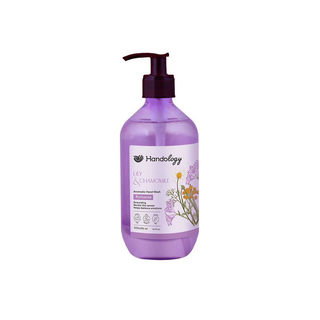 Aromatic-hand-wash-Lily &-Chamomile-500ml-HANDOLOGY