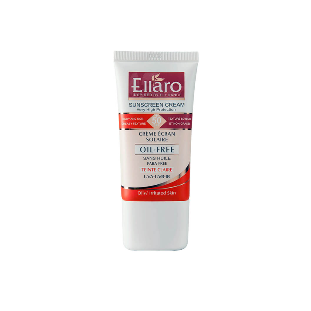 Teinte-Claire-Oil-Free-Sun-Protection-Cream-SPF50-ELLARO