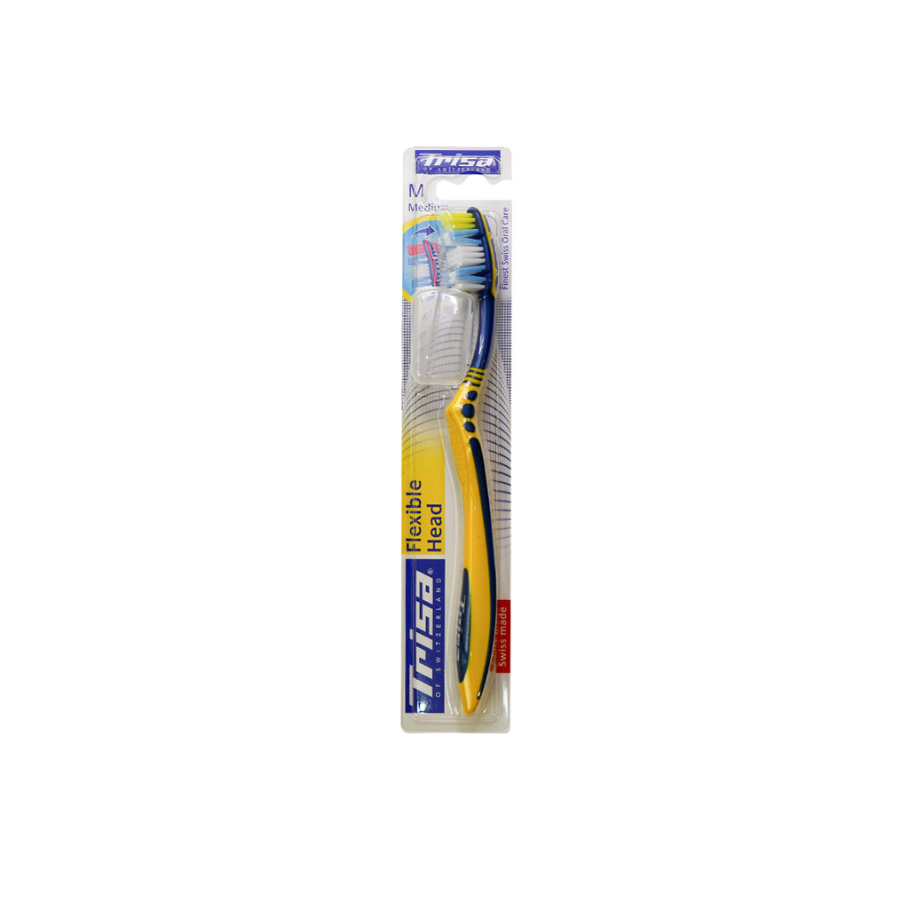 Trisa Flexible Head Medium Toothbrush