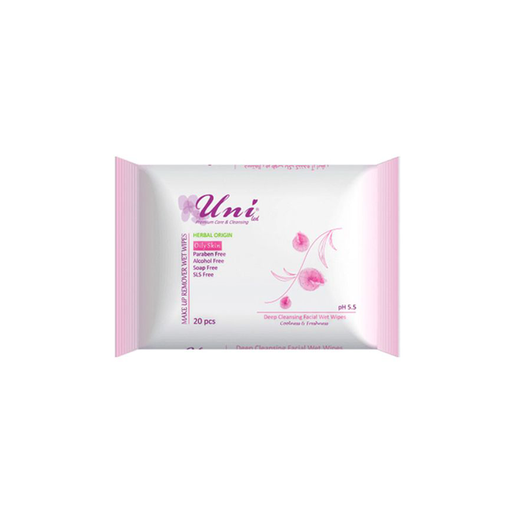 Deep-cleansing-facial-Wet-Wipes-for-Oily-Skin-20pcs-UNI-LED