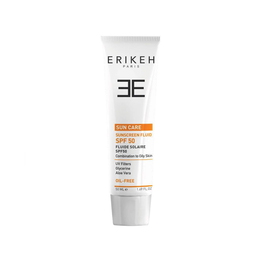 ERIKEH-SUNSCREEN-FLUID-SPF50-OIL-FREE-COMBINATION-TO-OILY-SKIN-50-ML
