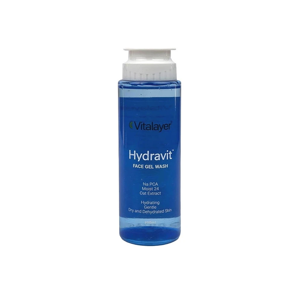 Vitalayer Hydravit Face Gel Wash Suitable for dry skin 200 m