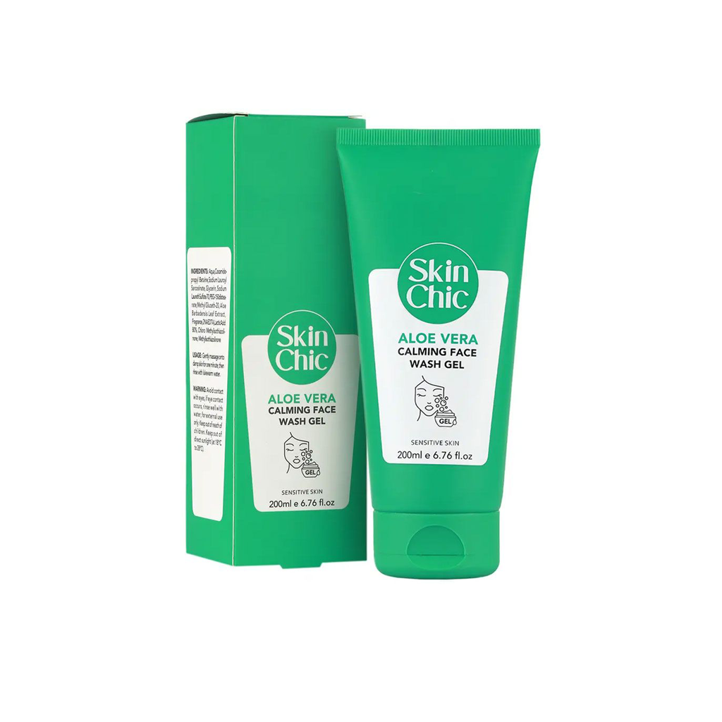 Aloe Vera Calming Face Wash Gel SKIN CHIC1