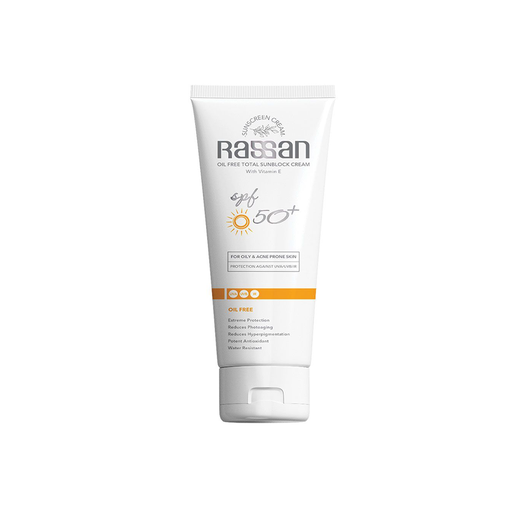 oil-free sunscreen spf50 RASSAN