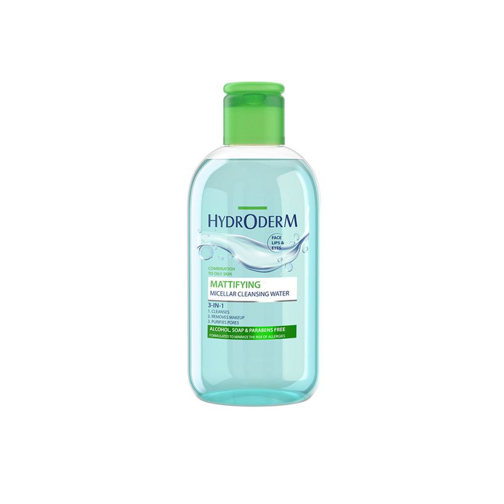 Mattifying Micellar cleansing water 250ml HYDRODERM