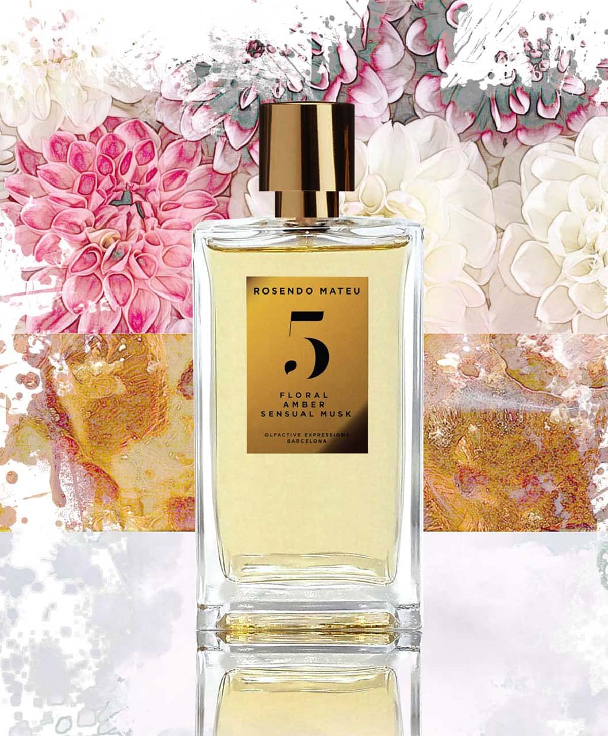 Rosendo Mateu Nº 5 Floral, Amber, Sensual Musk Rosendo Mateu Olfactive Expressions