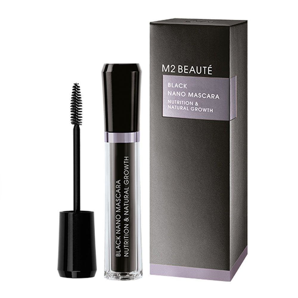 Black Nano Mascara Nutrition & Natural Growth M2 BEAUTE 2