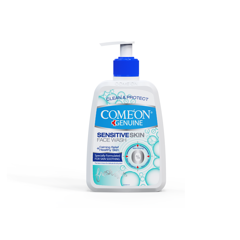 Come`on-Face-Wash-For-Sensitive-Skin