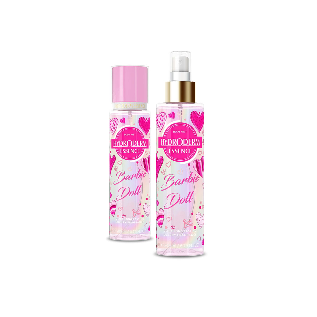 ESSENCE BARBIE DOLL BODY MIST 200ML HYDRODERM