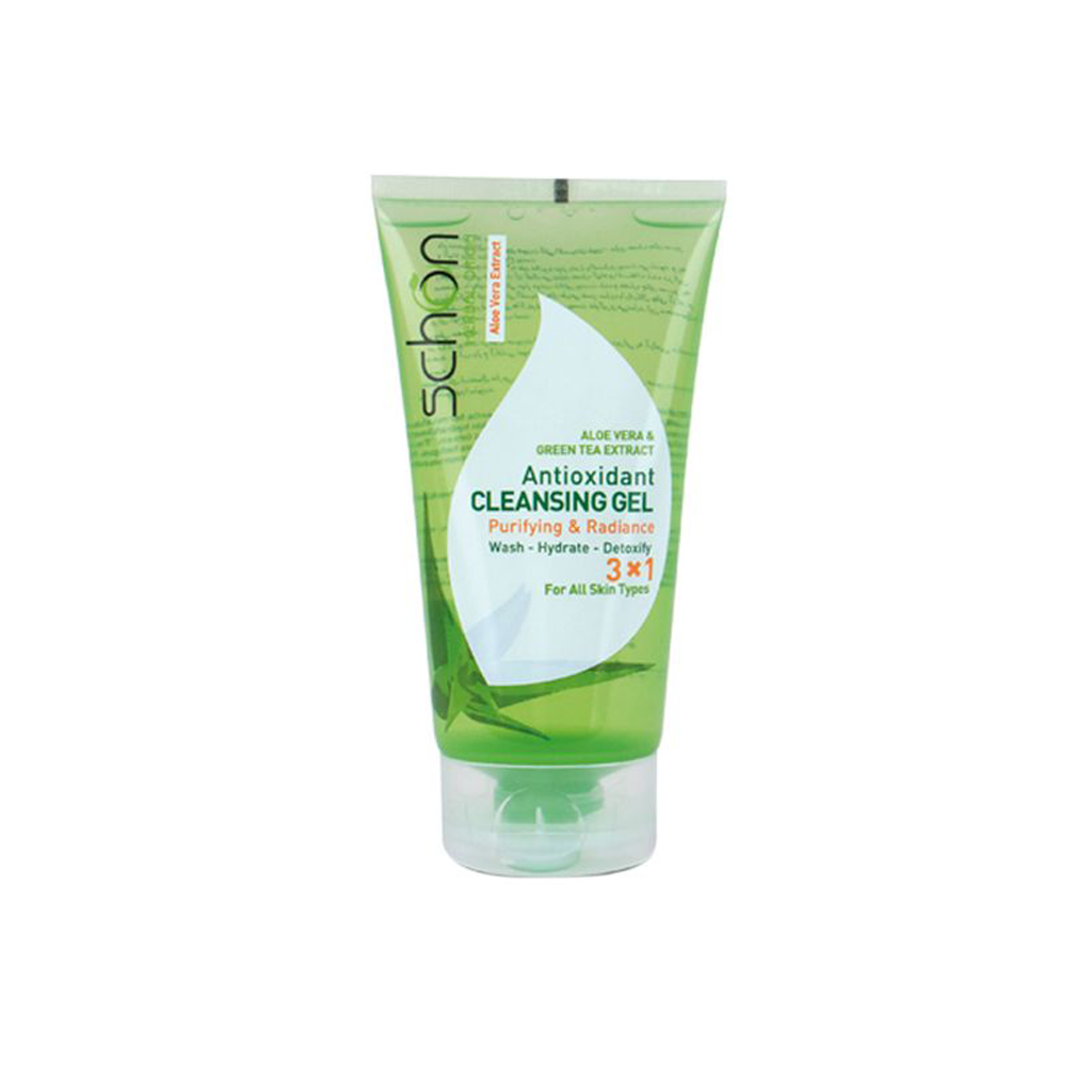 Face-Cleansing-Gel-With-Green-Tea &-Aloevera-SCHON