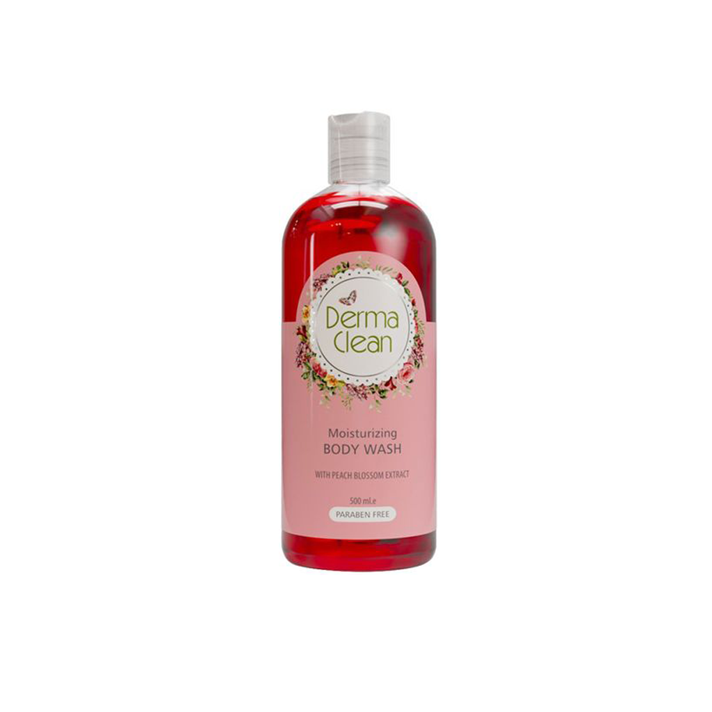 Moisturizing-Body-Wash-With-Peach-Blossom-Extract-500ml-DERMA-CLEAN