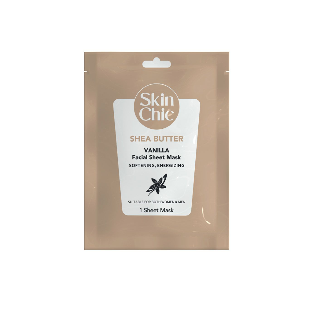 Shea-Butter-And-Vanilla-Facial-Sheet-SKIN-CHIC