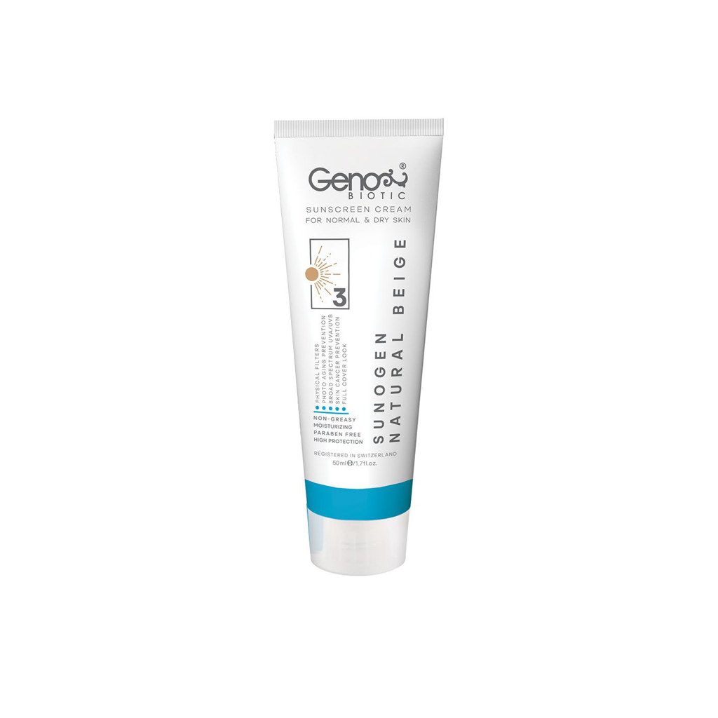Natural-Beige-Sunscreen-Cream-FOR-NORMAL &-DRY-SKIN-spf50-GENO