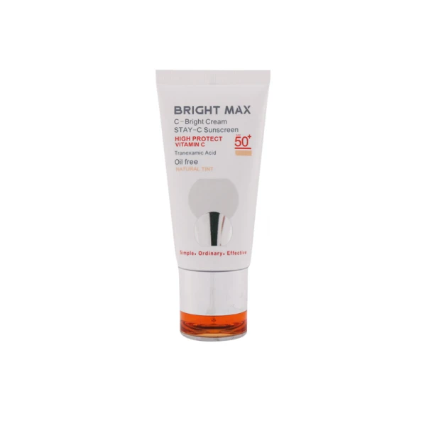 ضدآفتاب رنگی +SPF50 ویتامین سی برایت مکس