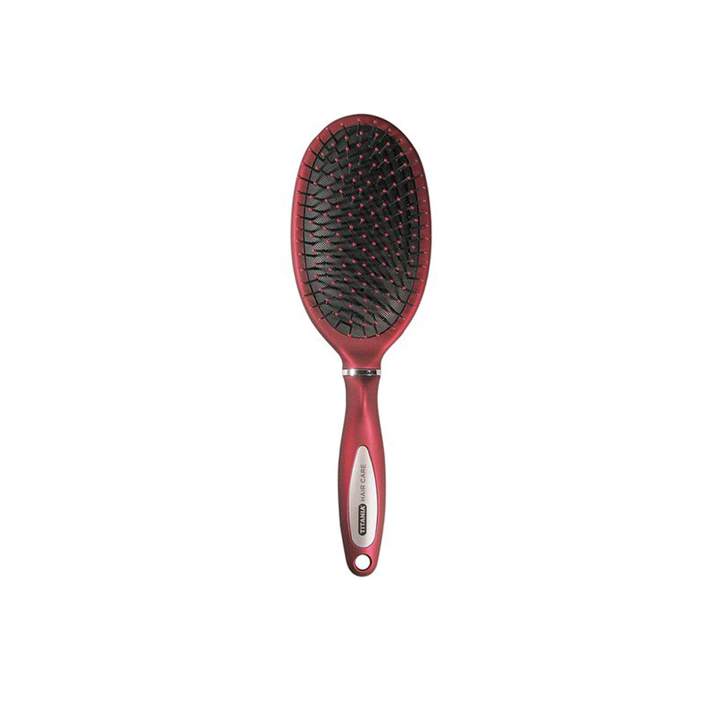 Professional-Hair-Care-Red-Brush-TITANIA