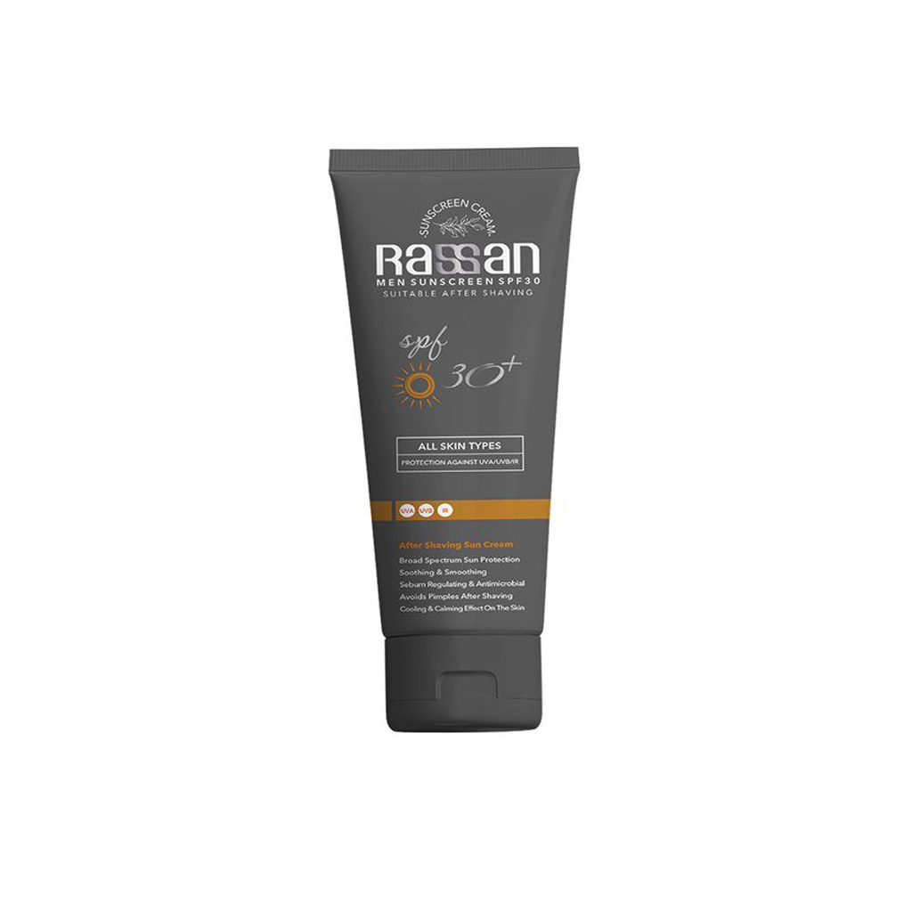 Oil-free sunscreen for men RASSAN