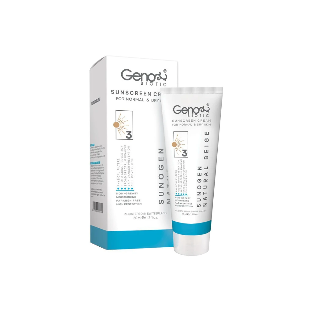 Natural-Beige-Sunscreen-Cream-FOR-NORMAL &-DRY-SKIN-spf50-GENO1