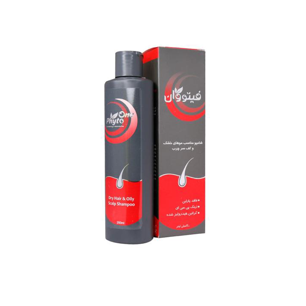 dry hair & oily scalp shampoo 200ml Phyto One1