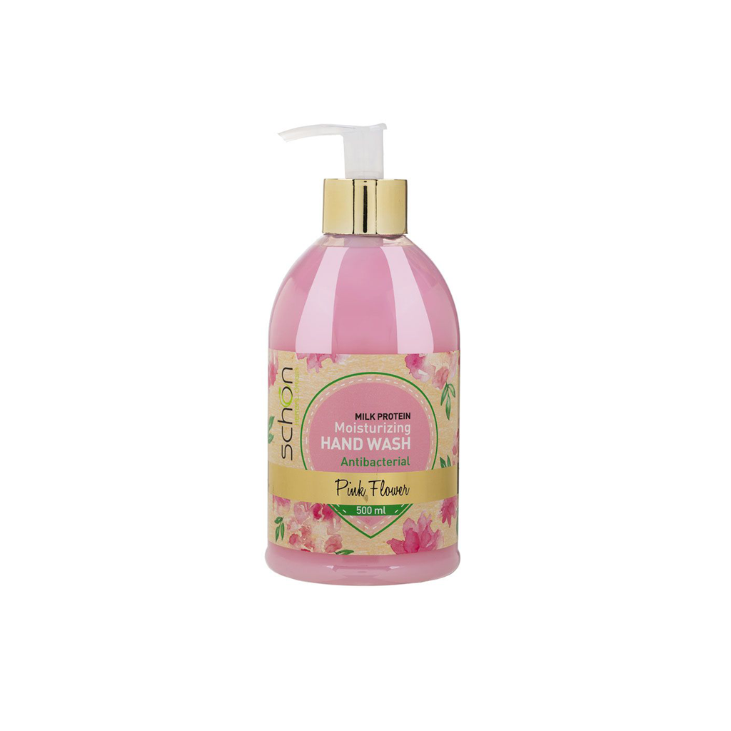 Pink-Flower-moisturizing-hand-wash-500ml-SCHON