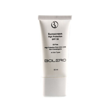 BOLERO SUNSCREEN HIGH PROTECTION SPF50 OIL FREE ALL SKIN TYPES 50 ML