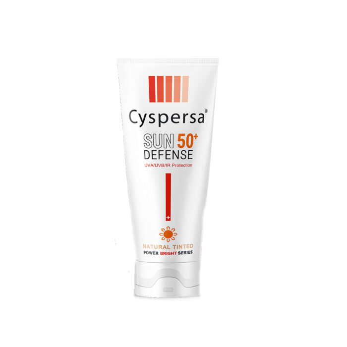 CYSPERSA SUN DEFENSE SPF50 NATURAL TINTED