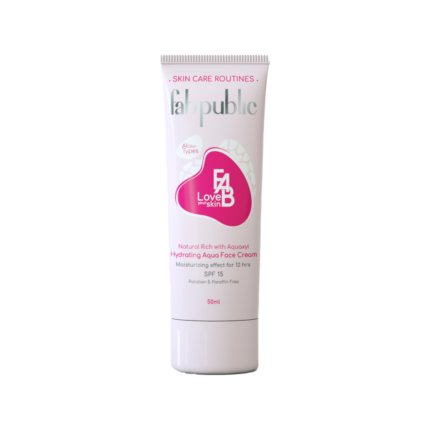 FAB PUBLIC HYDRATING AQUA FACE CREAM 50 ML