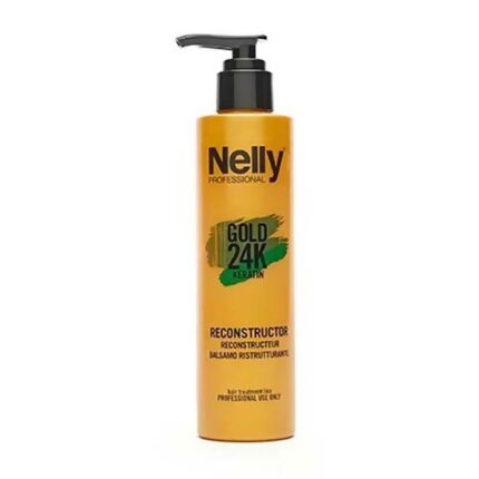 Gold 24k Keratin Reconstructor Hair Cream NELLY